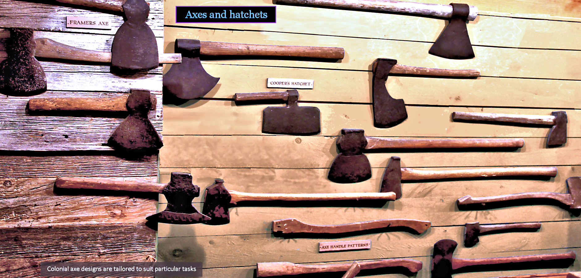 Woodsman's axe, 1650